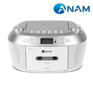 아남 MP3CD 카세트포터블 A-330BT USB인식 블루투스 FM AM 라디오 AUX