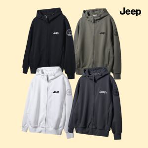 Jeep [지프] JP1TZU013 (공용) 루즈핏 나침반 후드집업