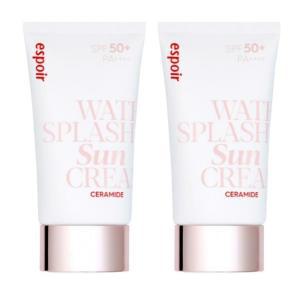 [에스쁘아] 에스쁘아 워터 스플래쉬 세라마이드 선크림 SPF50+ PA++++ 60ml 2개 /sj