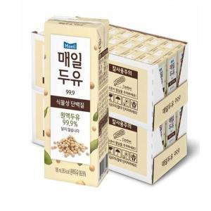 매일두유 99.9 무가당 식물성 단백질 190ml x 48팩 대용량