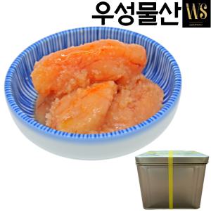 업소용 대용량 저염 파지 무색 백명란젓 5kg, 1캔