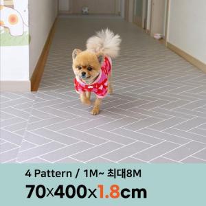 18T PVC 층간소음방지 롤매트 폭 70cm x 4m