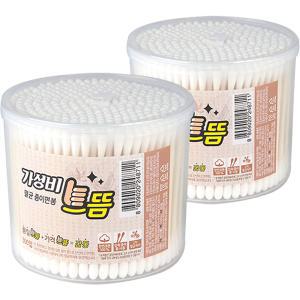 가성비 으뜸 멸균 종이 면봉, 300개입, 2개