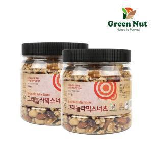 [신세계몰][그린너트] 그래놀라 믹스넛 믹스견과 500g+500g 총1kg