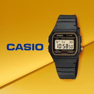 casio 손목 전자시계 모던 심플 베이직 시계 골드라인