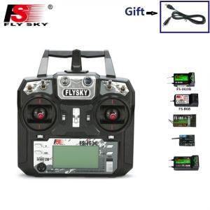 Flysky FS-i6X 2.4GHz 10CH AFHDS 2A RC 송신기 IA6 iA6b iA10B 수신기 Rc 비행기 드론