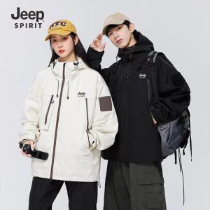 지프 JEEP SPIRIT 남녀공용 아웃도어 자켓 방수방풍 바람막이자켓 등산 캠핑자켓 점퍼 J91