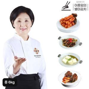 [NS홈쇼핑]이종임의 별미 김치 4종 6kg(알타리2kg+열무김치1.5kg+동치미1.5kg+파김치1kg)..[34715488]