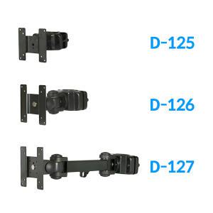 안전포장 보인 모니터 브라켓 티비 폴대 암 거치대 17부터27인치 D-125