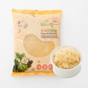 본시 냉동 다진마늘 1KG 중국산 국내제조(HACCP)