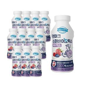 덴마크 슈퍼 바이오틱스 드링킹 유산균 요구르트 베리믹스 150ml 12개 (원산지_상세설명에 표시)