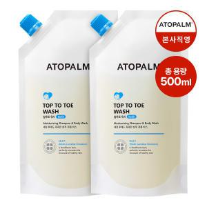 아토팜 탑투토워시 250ml(리필)x2