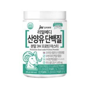 리얼메디 산양유 단백질 3W 프로틴 마스터 280g x 3통