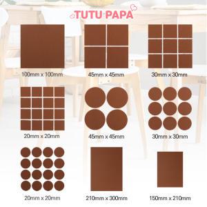 [국내생산] 잘라쓰는 식탁의자 소음방지패드 가구바닥보호 스티커 의자끌림방지 긁힘 미끄럼 부직포