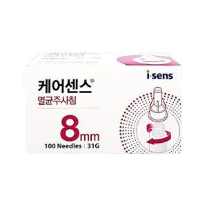 NEW 케어센스 펜니들(멸균주사침) 31G 8mm