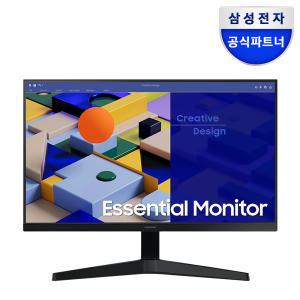 [최 종 가 13.2만] 삼성전자 베젤리스 S27C310 27인치 에센셜 모니터 75Hz IPS FHD 광시야각 눈 보호 사무용 업무용