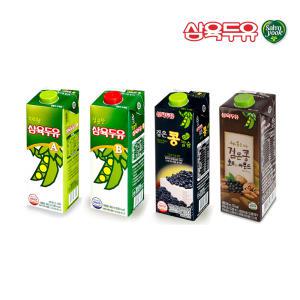 삼육두유 대용량 950ml 12팩 콩국/고소한A/달콤한B/검은콩칼슘/검호아