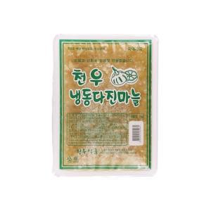 천우 냉동 양념 다진마늘1kg