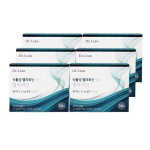 닥터린 식물성 멜라토닌 함유 멜라바인 400mg x 30정 6박스 Sm