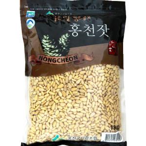 홍천잣 1kg / 백잣 국산잣 강원도홍천잣 국내산잣 홍천산 잣