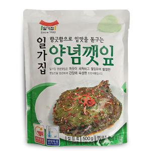 일가집 양념깻잎 500g