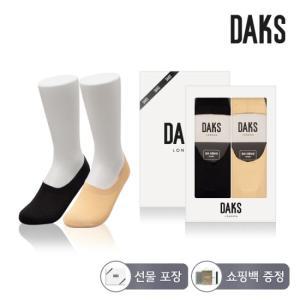 [닥스양말] 숙녀 높은망사 무지 2족세트 DK23422