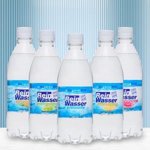 라인바싸 탄산수 500ml PET 5종 2박스 (총40입)