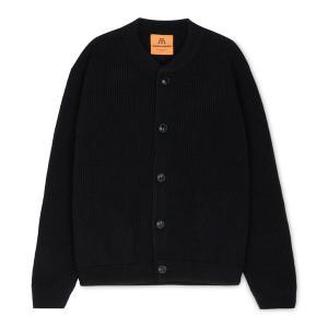 [ANDERSEN-ANDERSEN]안데르센 안데르센 공용 스키퍼 블랙 가디건 SKIPPER JACKET BLACK