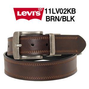 [Levis]직수입 리바이스 벨트 11LV02KB (브라운/블랙)