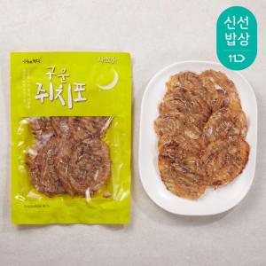 [품질보장] 더먹다 자연오감 구운쥐치포 75g x 5 맥주 안주 베스트