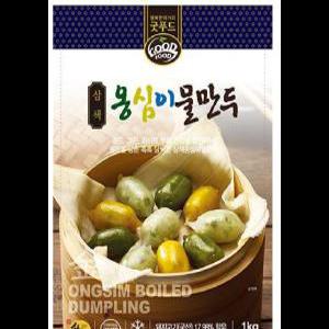 삼색옹심이물만두 굿푸드 1KG