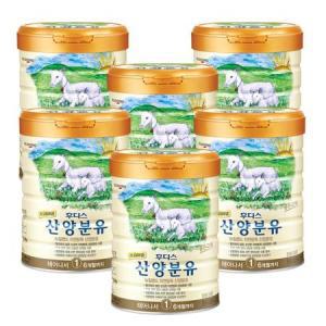 일동후디스 프리미엄 산양분유 1단계 800g 6개