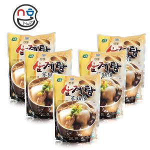 선봉식품 삼계탕 1kg x 5봉 실온 즉석식품 즉석삼계탕 닭한마리 건강 보양 초복 중복 말복 밀키트