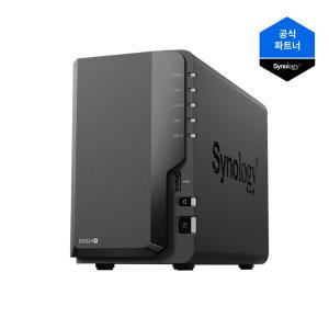 시놀로지 DS224+ NAS 2베이 20TB (10TB x 2) 도시바 NASHDD N300 +공식파트너+