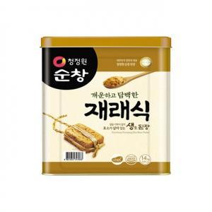 청정원 순창 재래식 생된장 14kg 1개