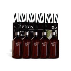 HETRAS 프리미엄 대용량 디퓨저 500ml 5개 선물세트 208511