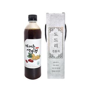 도드리 대추 생강청 수제 꿀 마카 생강진액 생강차 600g 선물세트