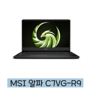 MSI 알파 17 C7VG-R9 QHD 17.3형 라이젠9 7945HX RTX4070 240Hz 64G 2TB교체 윈11설치 - gh