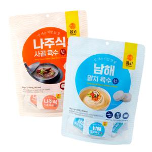 [1+1] 7無첨가 몽고 육수코인 80g+80g (멸치/사골)