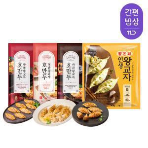 [신세계푸드] 올반 얇은피 왕교자 만두 210g x 10봉 외 짬뽕, 명란, 마라 골라담기