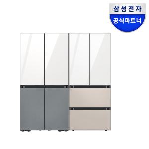 혜택가394만원대 삼성전자 비스포크 키친핏 냉장고 김치냉장고 세트 RF60DB9KF2AP+RQ4