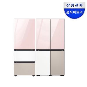 [혜택가349만원대]삼성전자 비스포크 키친핏 냉장고&김치냉장고 세트 RF60DB9KF2AP+RQ