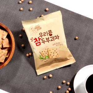 이장님과자점 우리콩 참 두부과자, 50g 5+5봉지