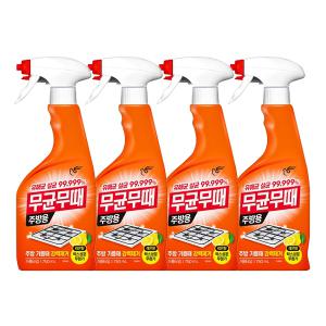 무균무때 주방용 750ml, 4개