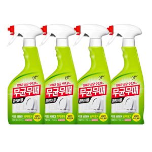 무균무때 곰팡이용 750ml, 4개