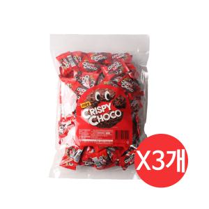 미니 크리스피 초코 700g x3개 / 미니 초코바 대용량 크런치