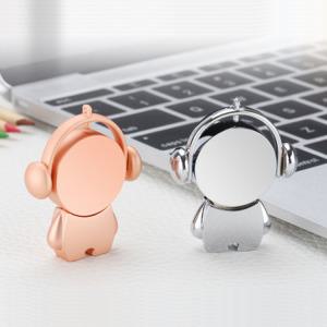 반디 헤드셋 메탈 미니 USB 메모리 US610 16GB 32GB 64GB 128GB