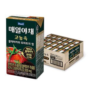 매일유업 매일야채 고농축 블랙마카와 토마토의 힘 125ml, 24개입, 1개