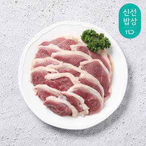 [품질보장] 두메산골 국내산 생오리슬라이스 1kg 외