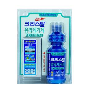 크리스탈 유막제거제 140ml 유막제거 차량용품 세차용품 차량보수용품 세정제 세정